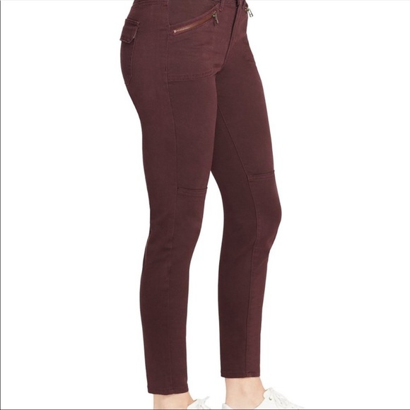 WILLIAMRAST JANE SKINNY CARGO WINE - Picture 2 of 4